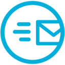 Mb, mail, sent DarkTurquoise icon