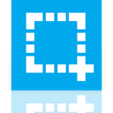 Screenshot, Mirror DeepSkyBlue icon