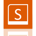 Mirror, sharepoint Chocolate icon