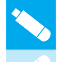 Usb, Mirror DeepSkyBlue icon