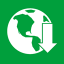 manager, internet, download ForestGreen icon