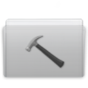 Folder, Developer, Graphite Silver icon