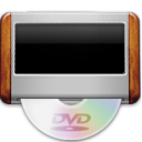 Dvd, player Silver icon