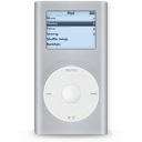 grey, ipod, mini Silver icon