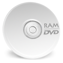 Dvd, ram, Device WhiteSmoke icon