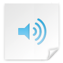 Clipping, sound WhiteSmoke icon