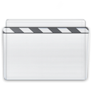 movie, Folder Lavender icon