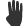 fingers, Four DarkSlateGray icon