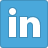 Linkedin CornflowerBlue icon