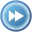 Fast, Forward SteelBlue icon