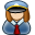 woman, police DarkSlateGray icon