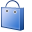 shoppingbag CornflowerBlue icon