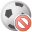soccer, delete Gainsboro icon