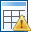 Error, table AliceBlue icon