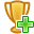 Add, trophy DarkGoldenrod icon