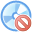 delete, Cd CornflowerBlue icon
