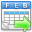 Calendar, Go SteelBlue icon