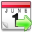 Go, Calendar Gainsboro icon
