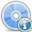 Cd, Info SkyBlue icon