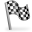 flag, Checkered DarkGray icon