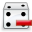 delete, dice WhiteSmoke icon