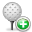 Add, Golf DarkGray icon