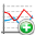 Add, Linechart WhiteSmoke icon