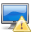 monitor, Error RoyalBlue icon