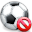 delete, soccer DarkSlateGray icon