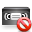 Videotape, delete DimGray icon