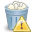 trashcan, Error, Full LightSlateGray icon