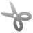 Cut DarkGray icon
