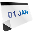 Calendar WhiteSmoke icon