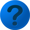 B, question DodgerBlue icon