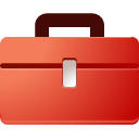 r, Toolbox Firebrick icon