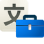 Translatortoolkit DodgerBlue icon