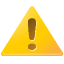 y, warning Gold icon