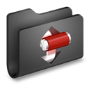 Folder, torrents DarkSlateGray icon