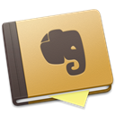 Evernote, Brown Black icon