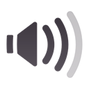 Audio, Panel, volume, medium Black icon