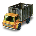 truck, Cattle Black icon