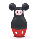 Mickey, matryoshka Black icon