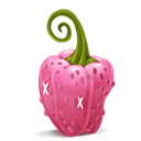 pink, pepper Black icon