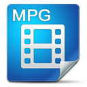 Filetype, mpg SteelBlue icon