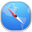 safari CornflowerBlue icon