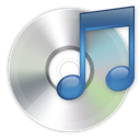 itunes Black icon