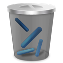 Full, Bin, recycle Black icon