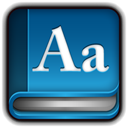 dictionary Teal icon