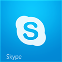 Skype, Px DeepSkyBlue icon