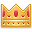 gold, crown Goldenrod icon